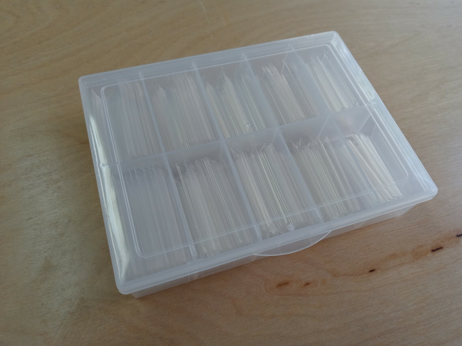 240 Pieces Clear XXL Square Acrylic Nail Art Tips- C Curve- Acrylic Nail Tips
