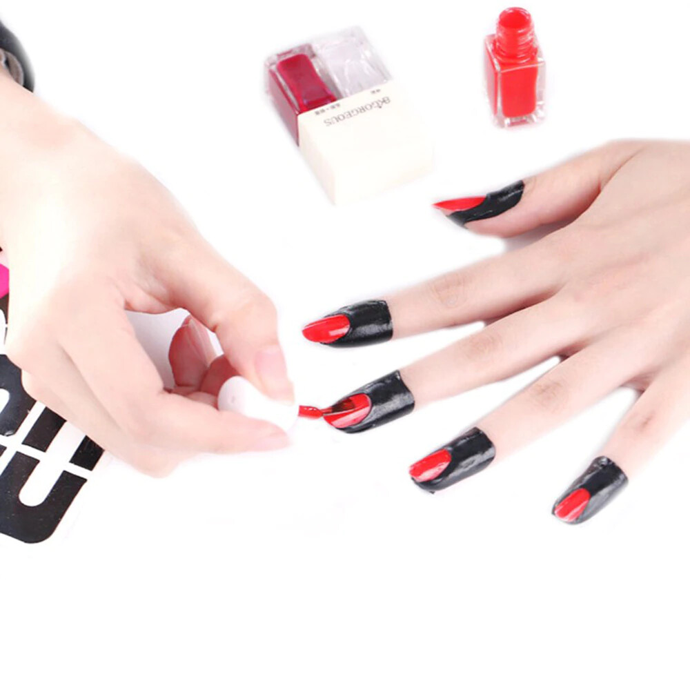 10 Pcs U shape Spill-proof Nail Polish Varnish Protector UK SELLER