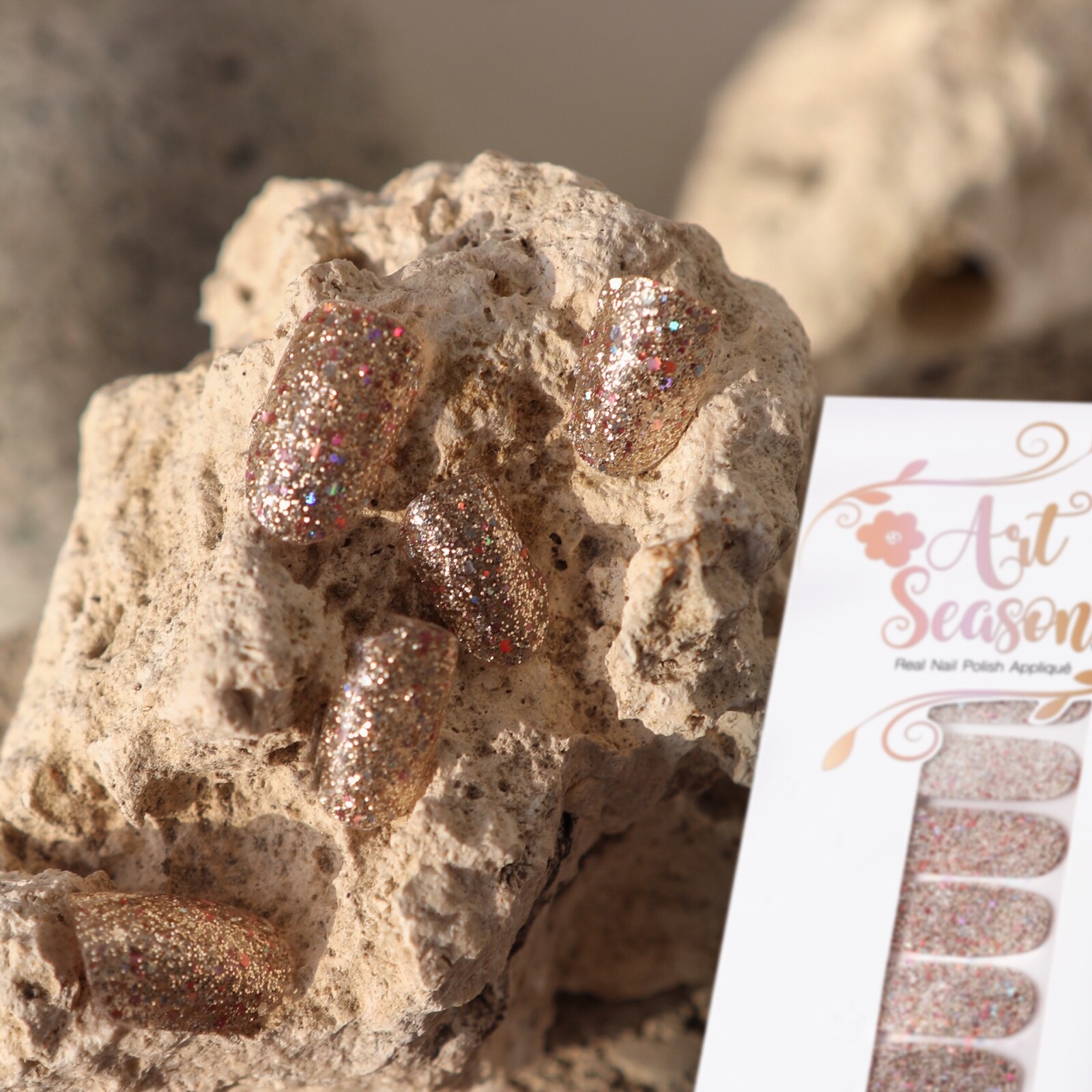 💅 🌟😍 ART SEASON NAIL POLISH STRIPS/ Shine Bright $3.99