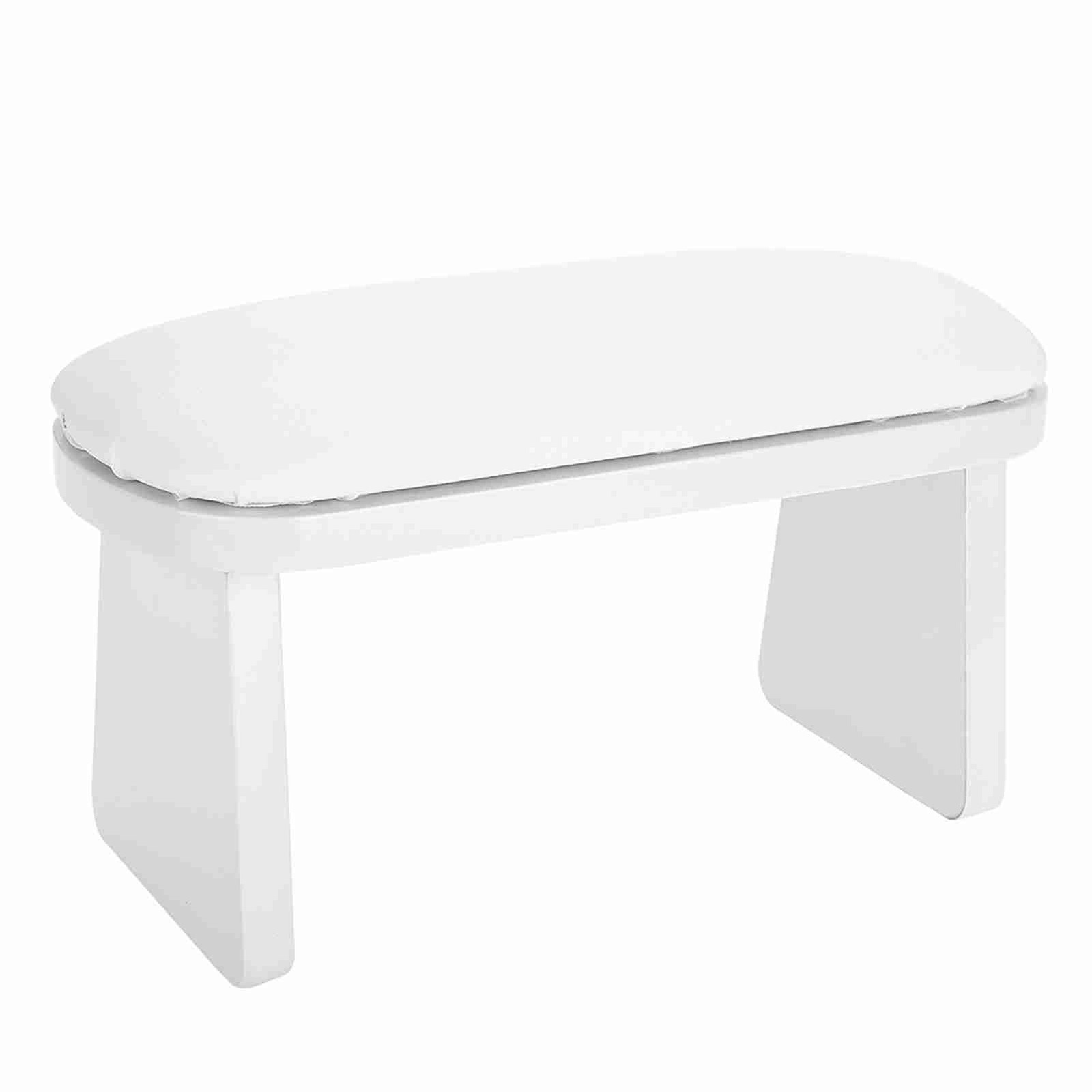 Manicure Hand Rest Cushion Nail Art Pillow For Salon (White)
