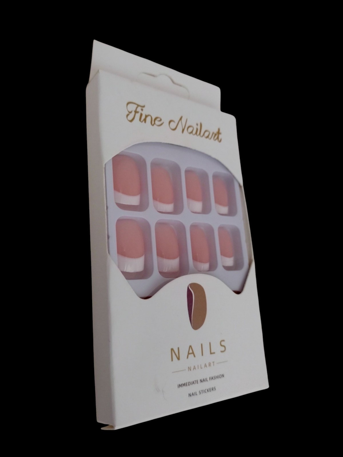 FINE NAILS ART Nailart Immediate Nail Fashion NAIL STICKERS French Tip Manicure