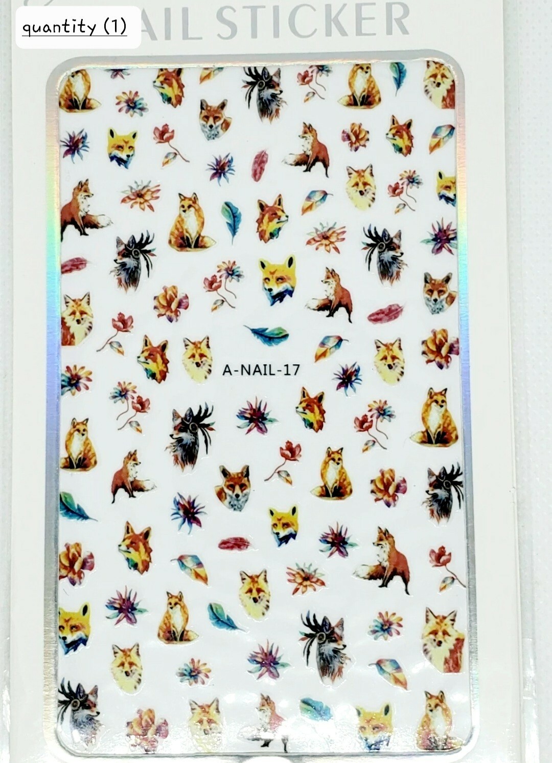 NEW Flower stickers nail art Multiple designs EA.sold SEPARATELY (free shipping)