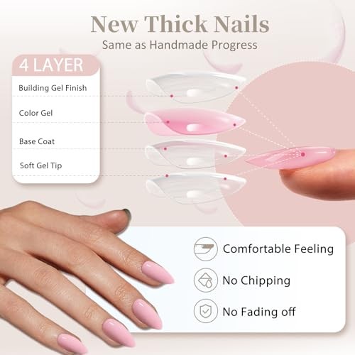Oval Fake Nails – Royal Blue Press on Nails – Glossy Royal Blue