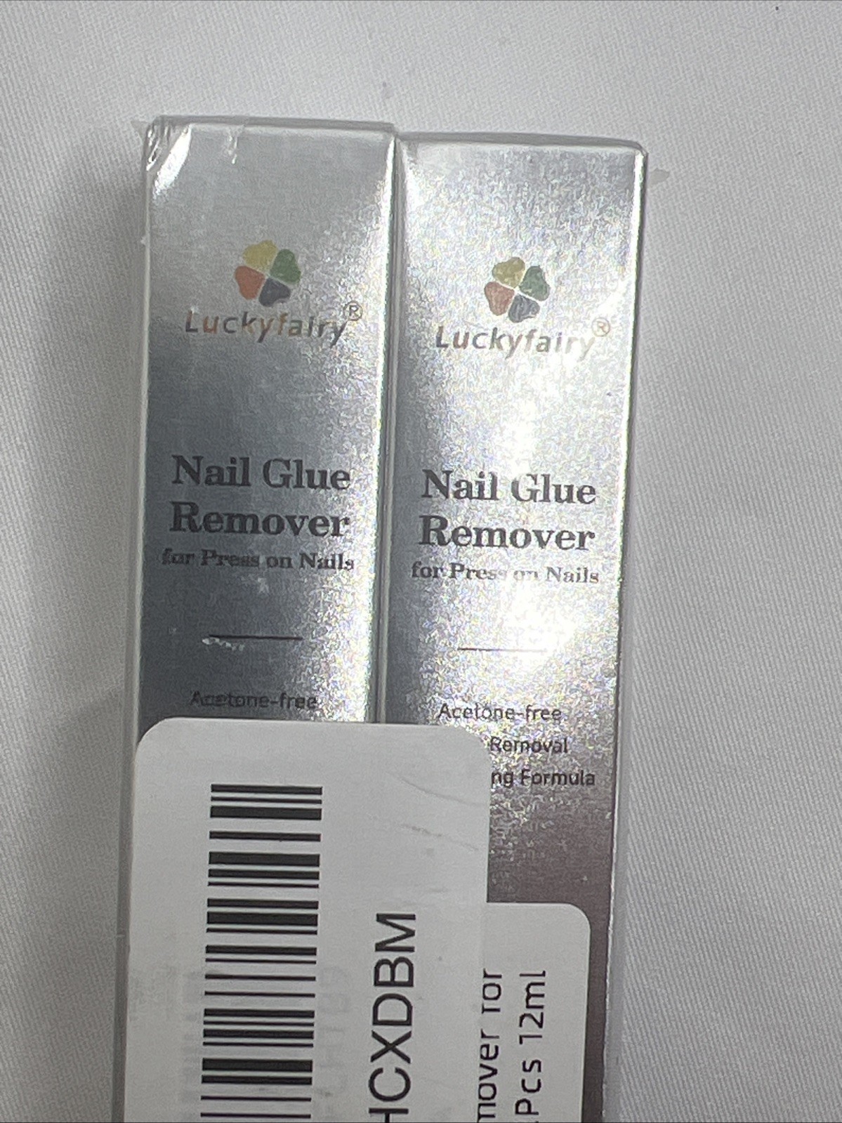 2x LuckyFairy Semi Solid Nail Glue Remover New