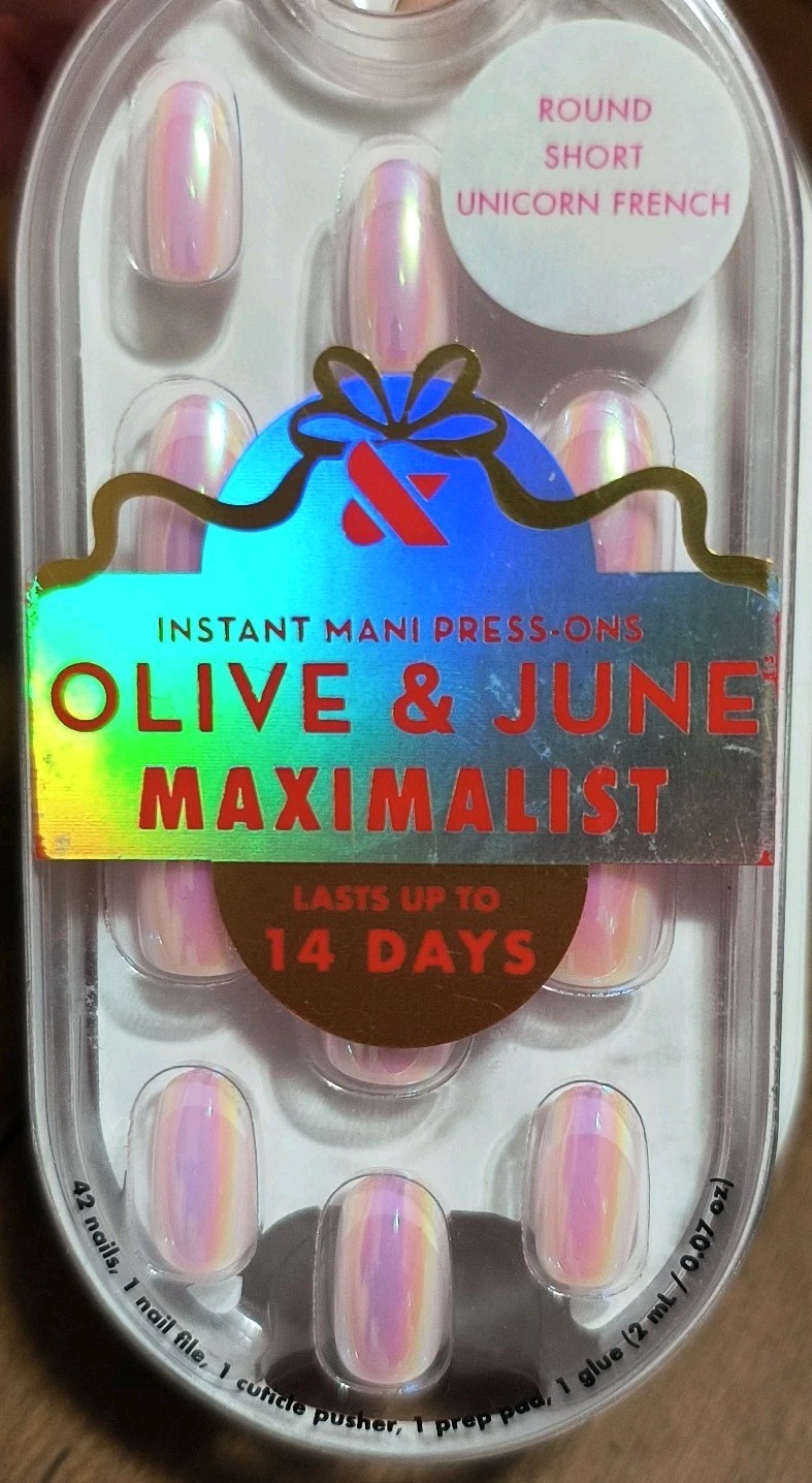 (5) x Olive & June Maximalist Instant Mani Press-Ons