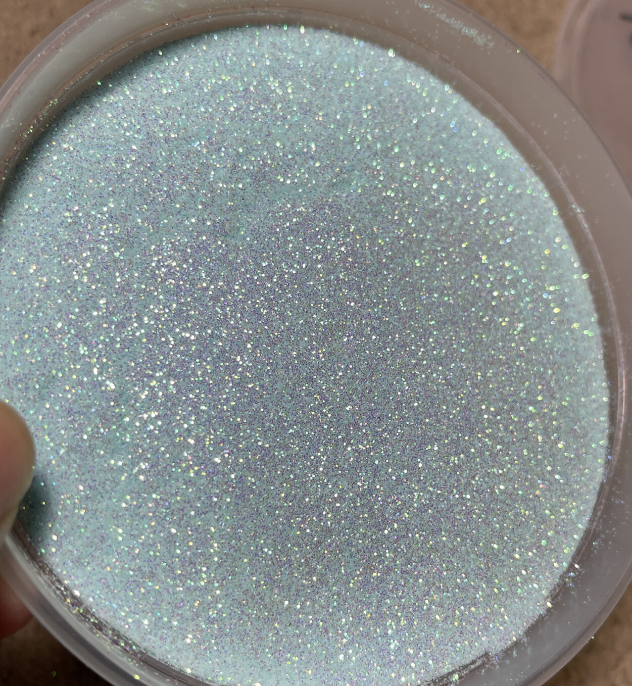 50G Solvent Resistant 0.2MM Iridescent shape Glitter Nail Art Face Crafts