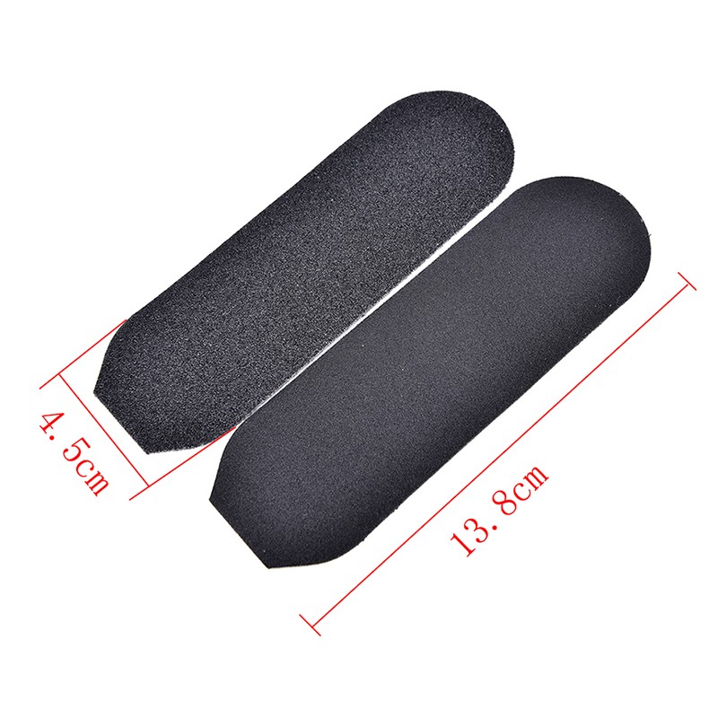 10pcs Sand Paper Replacement For Stainless Steel Double Sided Foot Rasp Remover