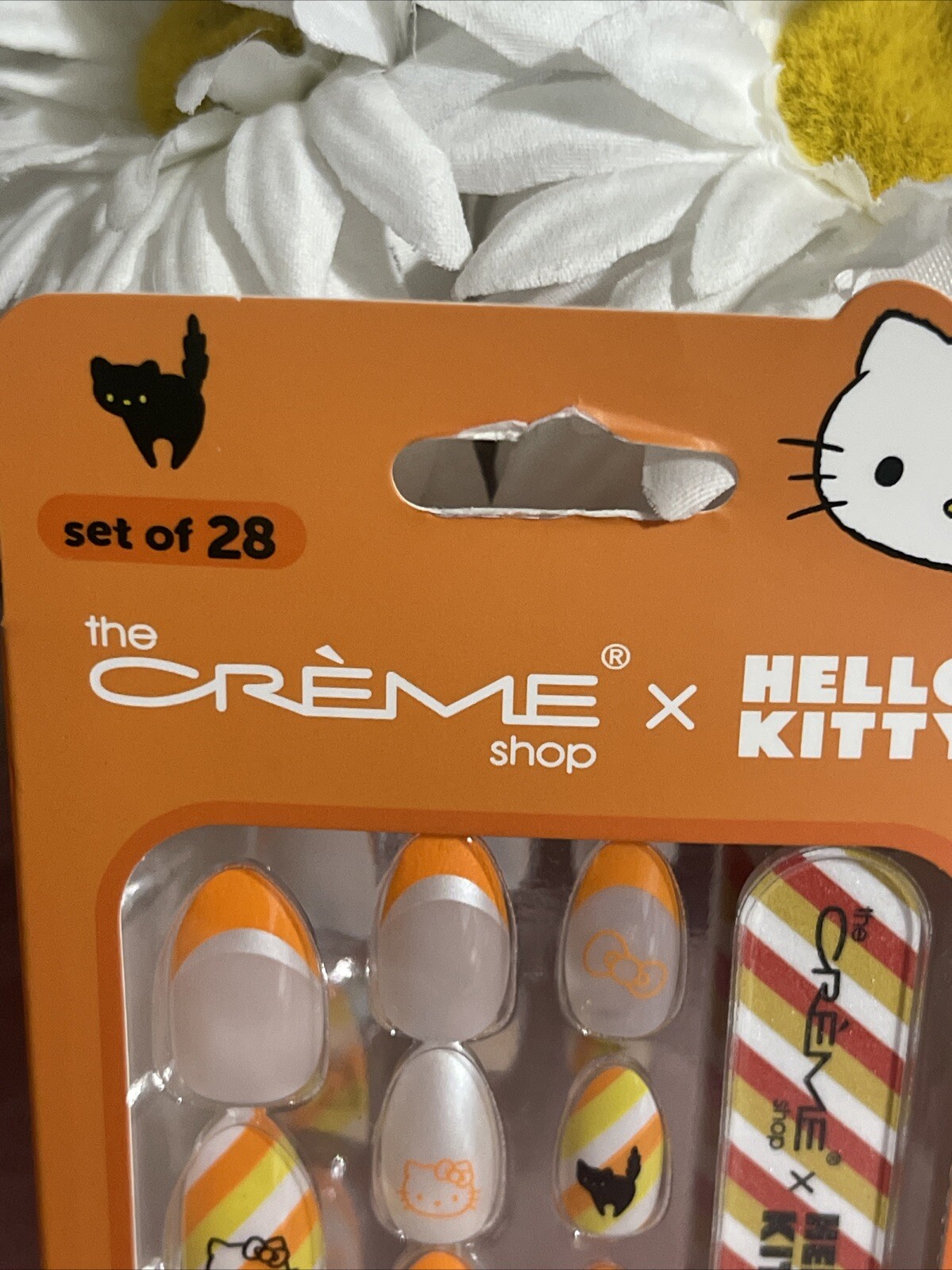 LIMITED Creme Shop Hello Kitty LE Halloween Press On Nails Reusable All Treats