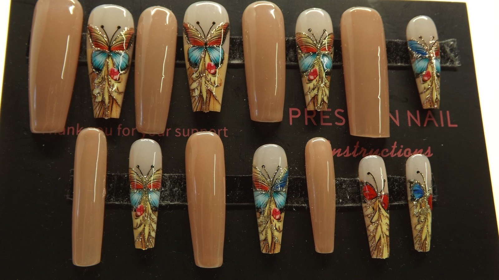 press on nails handmade
