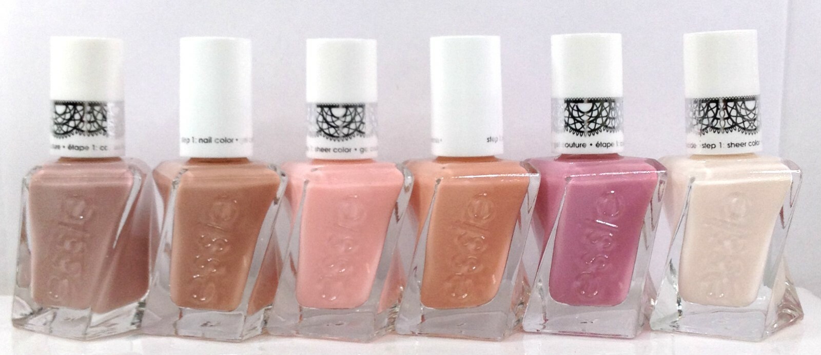 Essie Gel Couture – SHEER SILHOUETTE COLLECTION – 0.46oz Pick Your Color
