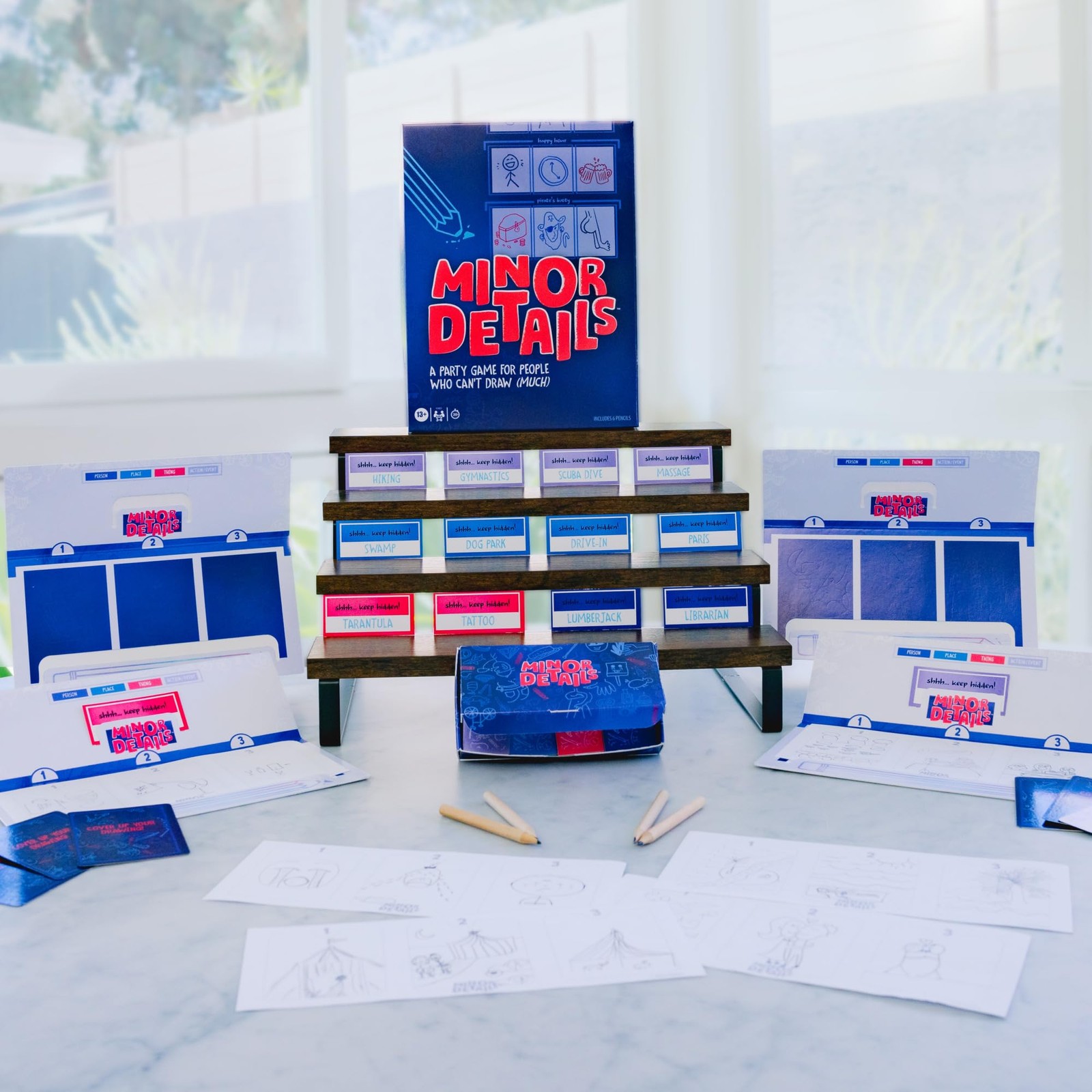 Minor Details Board Game | A Party 7.87 x 10.51 inches, Not Applicable