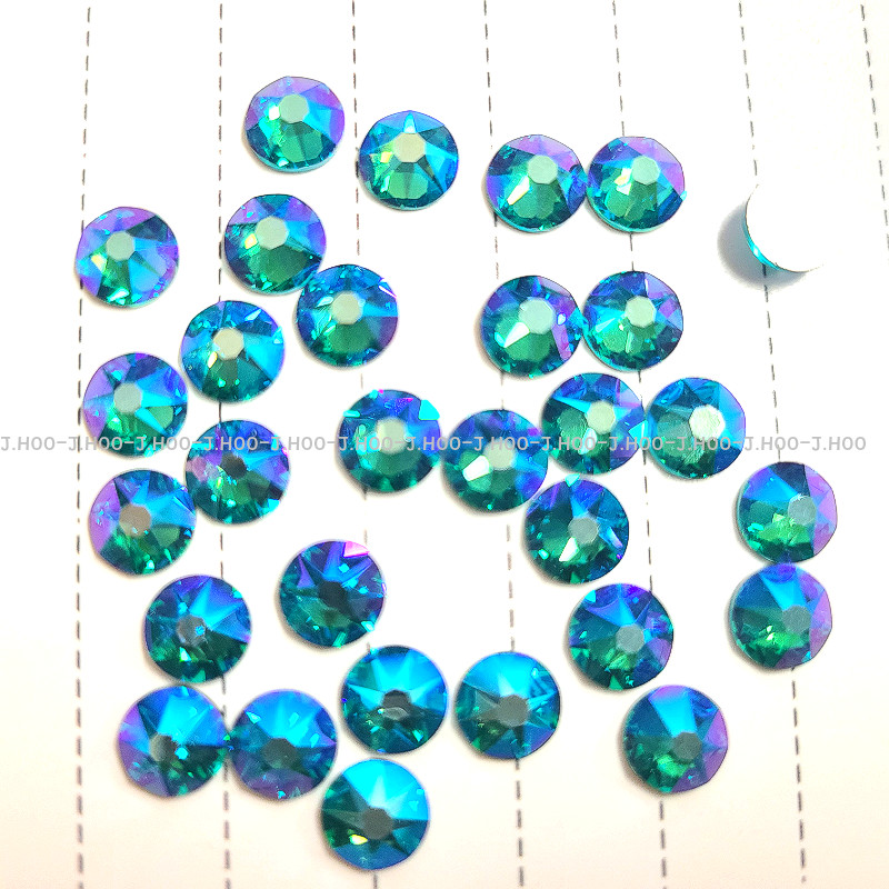 Swarovski 2088 – Flat Back-Blue Zircon Shimmer F