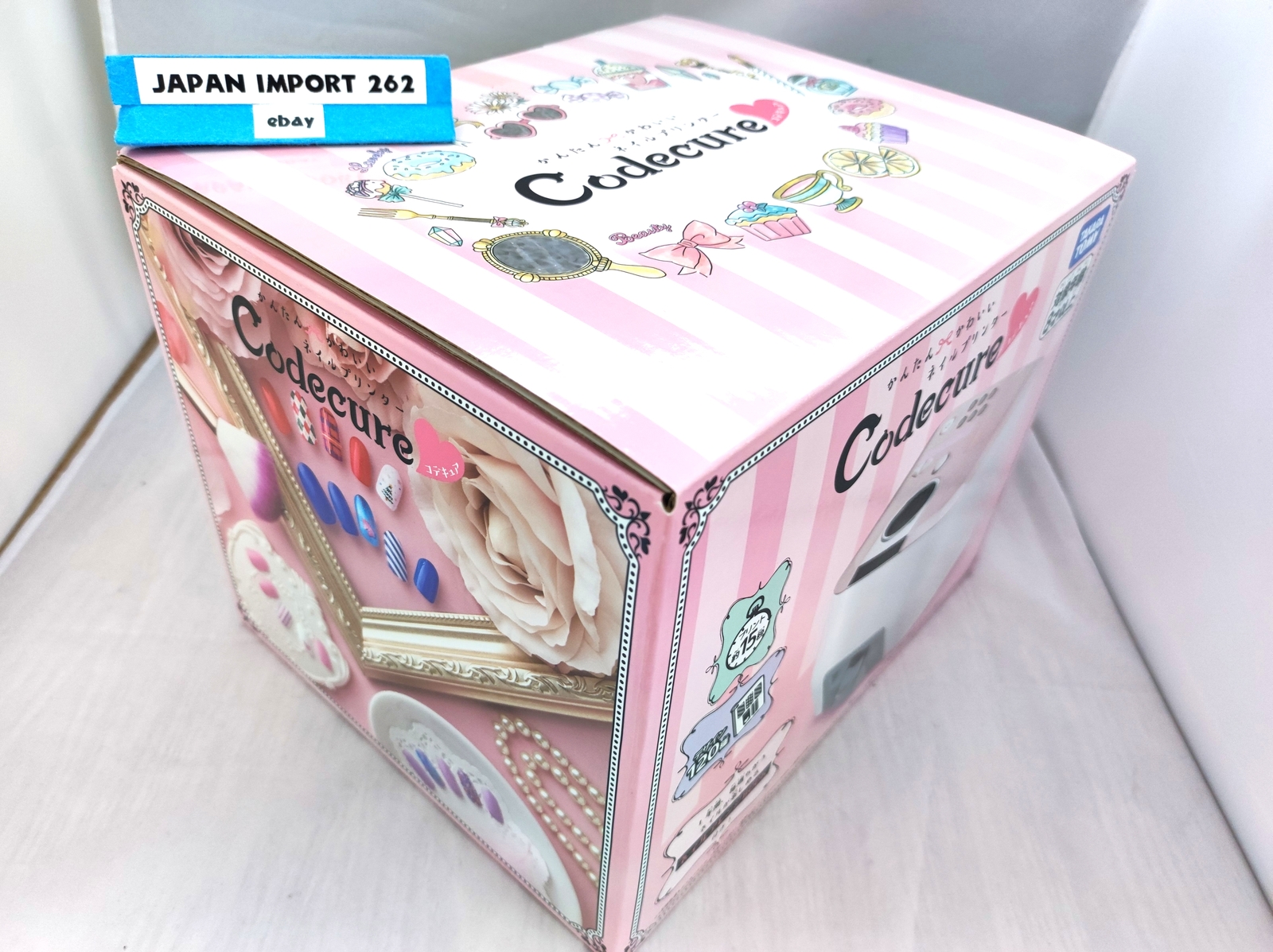 Codecure Nail Art Printer 143048 Simple Easy 120 Designs Takara Tomy Japan