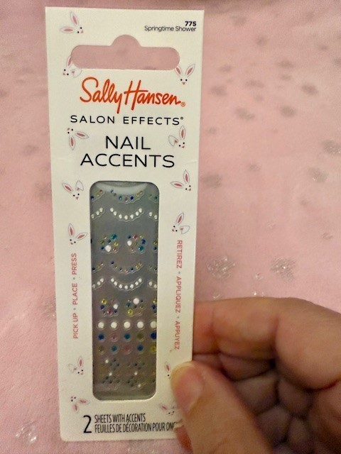 Sally Hansen Salon Effects Nail Accents Assorted Design Lot of 3 Pks of Stickers