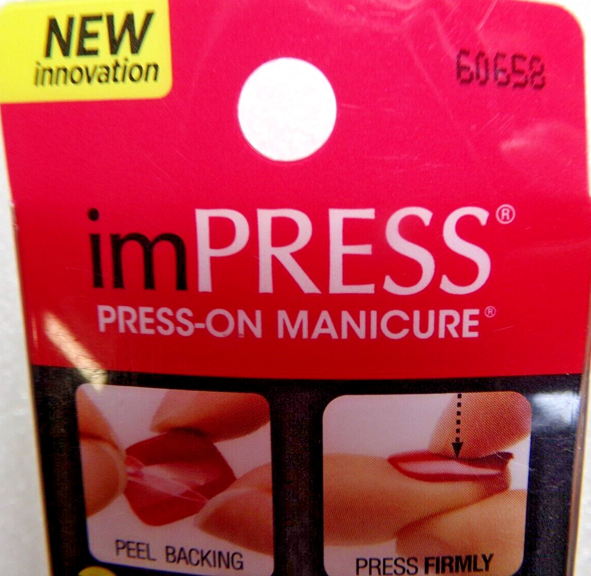 KISS IMPRESS NAILS Golden Apricot PRESS ON SHORT