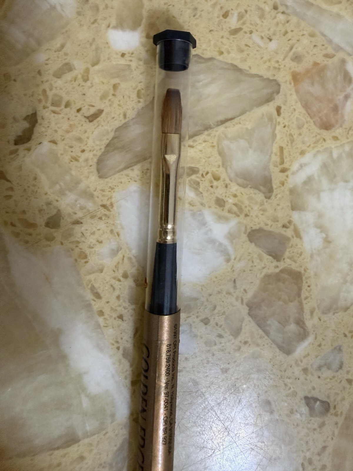 OPI Golden Edge #6 Brush – Kolinski Red Sable