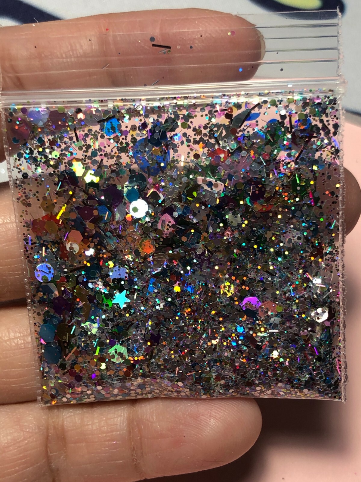 Limited Edition Glitter Mix PARTY WORLD acrylic-gel-nail-art USA seller M6
