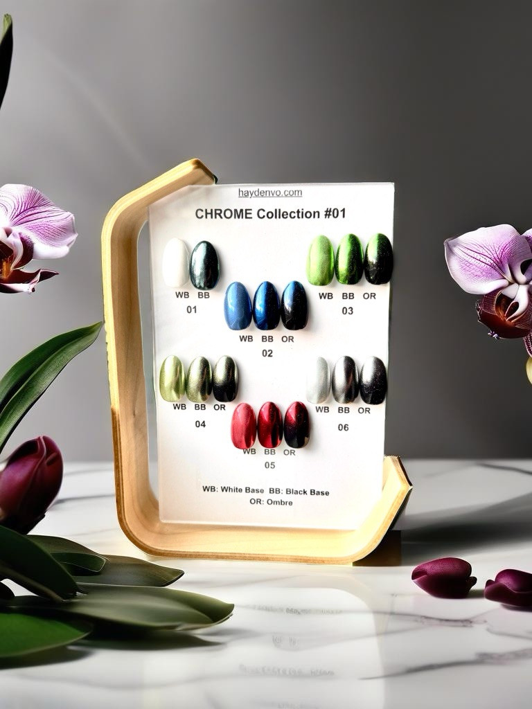 Chrome Powder For Nails – Limited Special Collection By Hayden Vo-MrChrome Nails