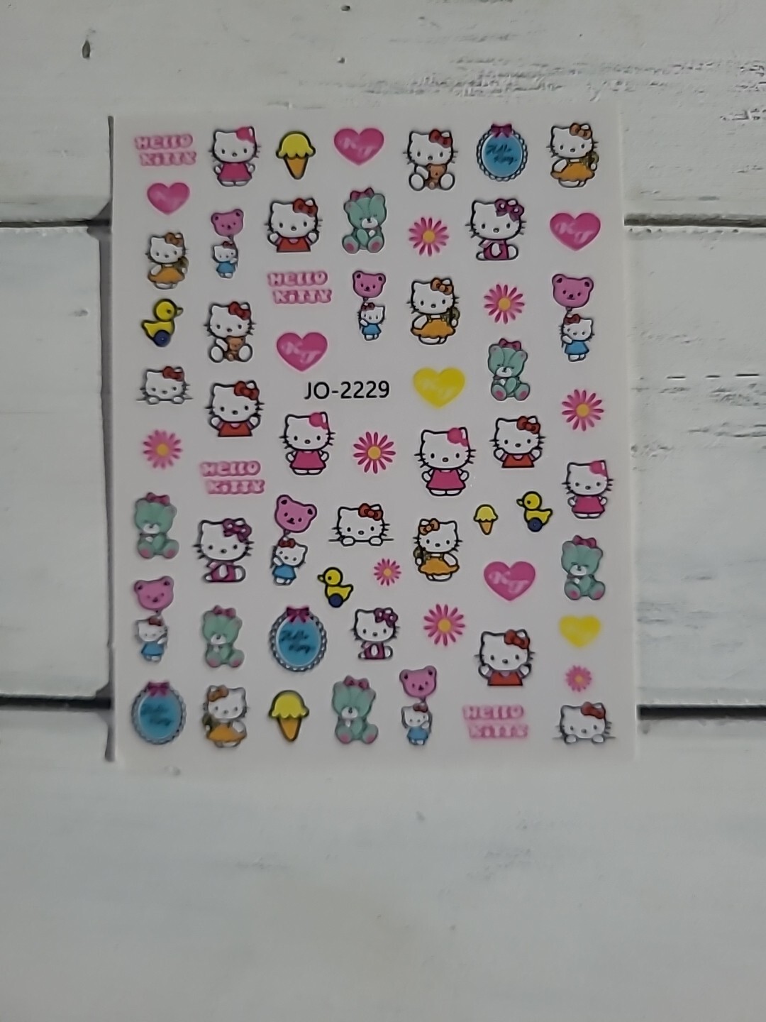 Hello Kitty Nail Art Stickers