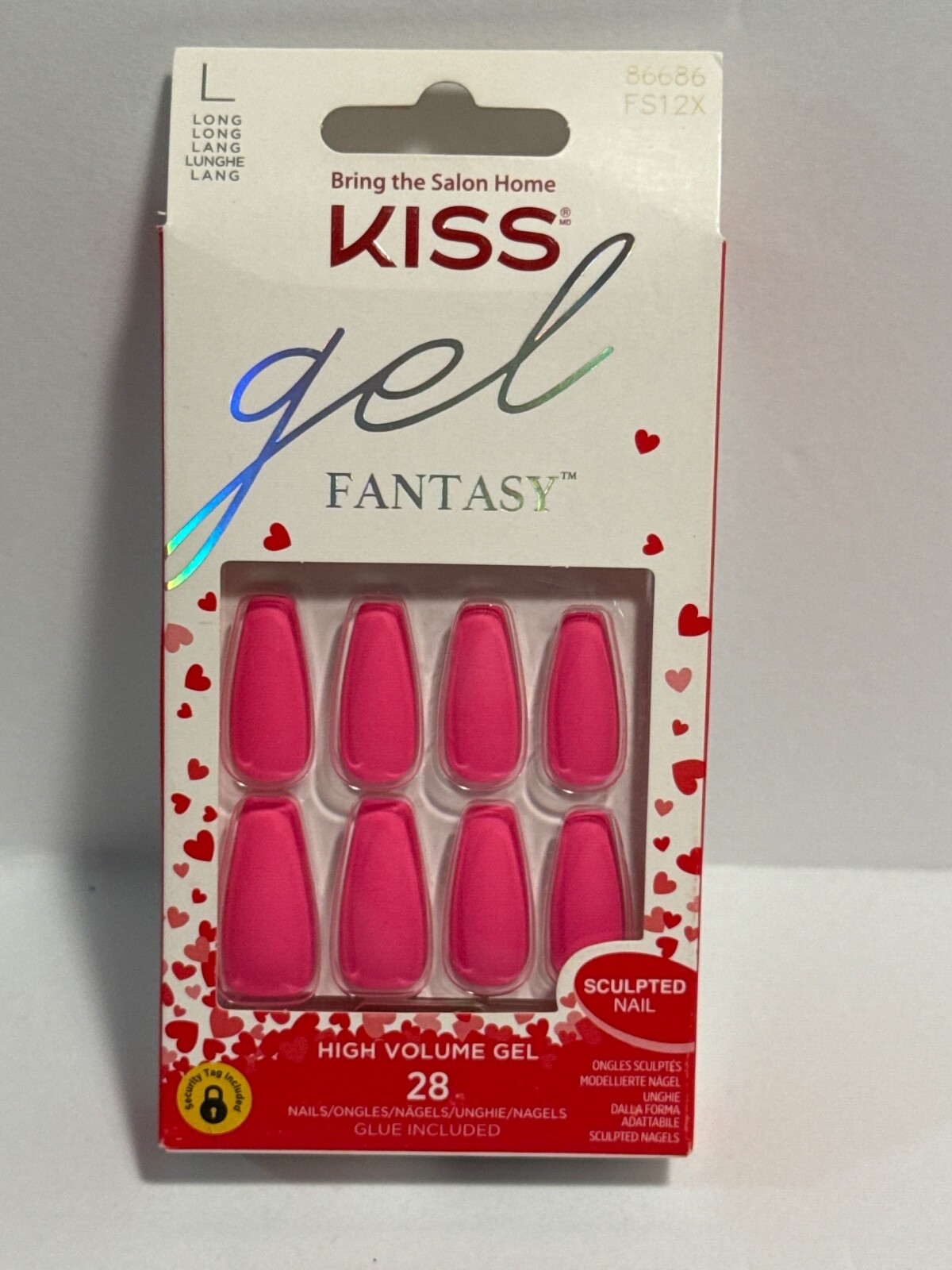 Kiss Nails💅Gel Fantasy Medium/Large you choose!New designs more on my page 👀