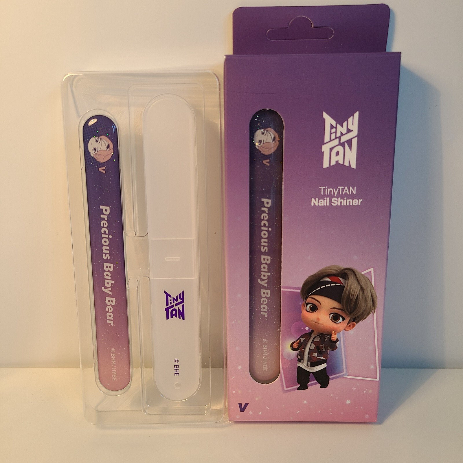 BTS COLLECTIBLES TINY TAN NAIL SHINERS (7pc set)