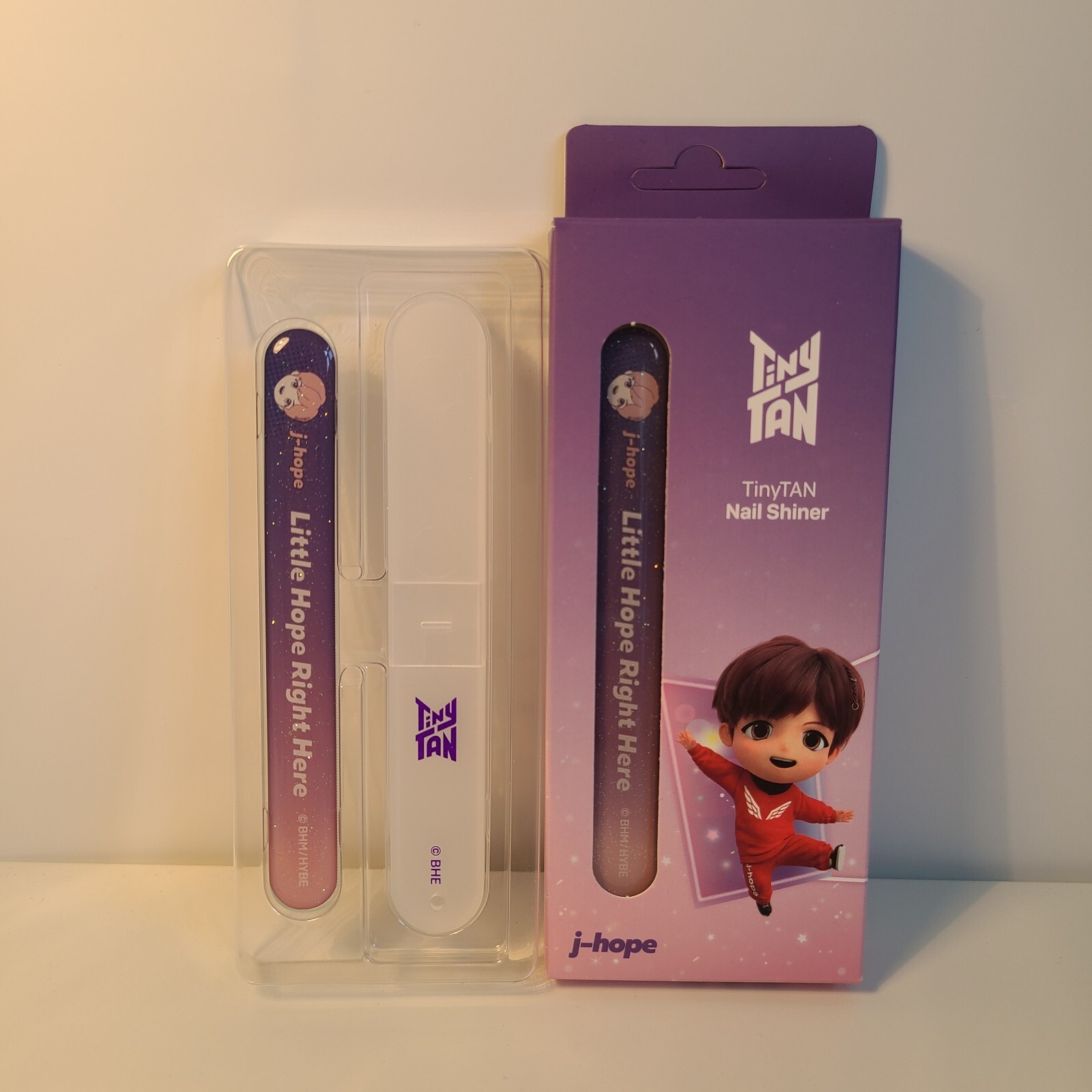 BTS COLLECTIBLES TINY TAN NAIL SHINERS (7pc set)