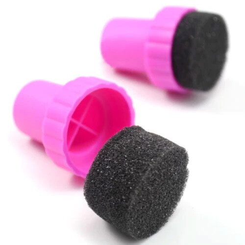 2x Sets – Nail Polish Art Sponge Gradual Change Polish Stamping Manicure Tool