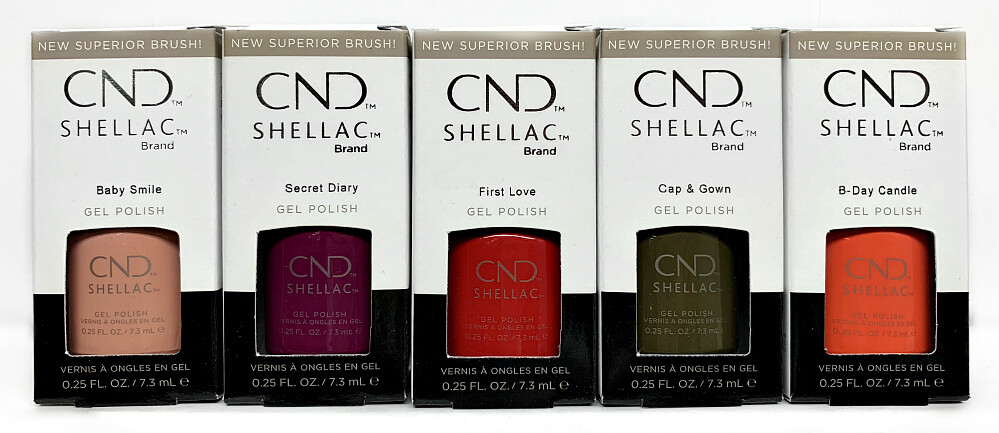 Cnd Shellac Gel Polish – TREASURED MOMENT Fall 2019 – 0.25oz/7.3ml Pick Any