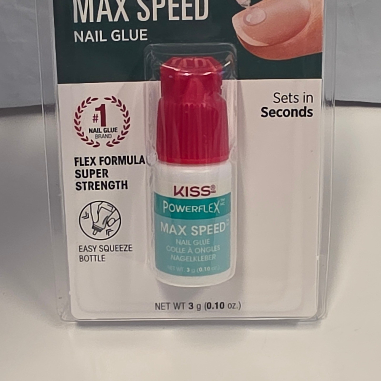 Jenni B Style Press On Nails Bundle Burgundy Iridescent Mauve Kiss Nail Glue M