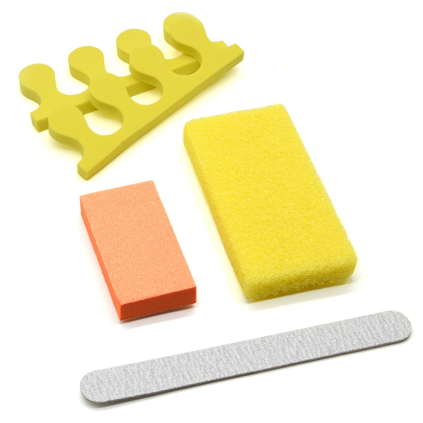 16pc Nail File Buffer Pumice Toe Separator Nail Care Kit Manicure & Pedicure