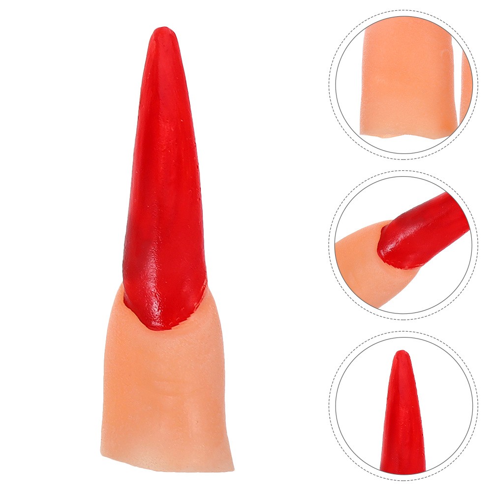 50 Pcs Creative Fake Hand Finger Severed Fingers Prop for Halloween Props