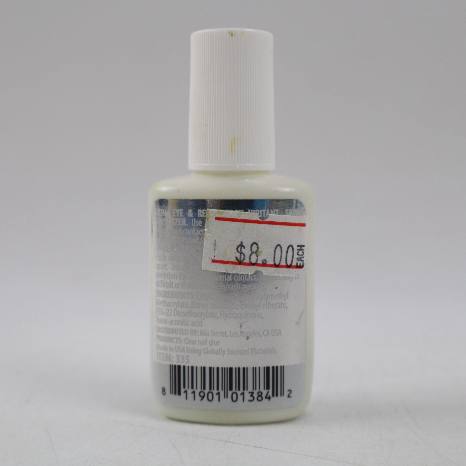 Mia Secret Professional Strong-Jet Clear Nail Glue 0.5 oz / 14g