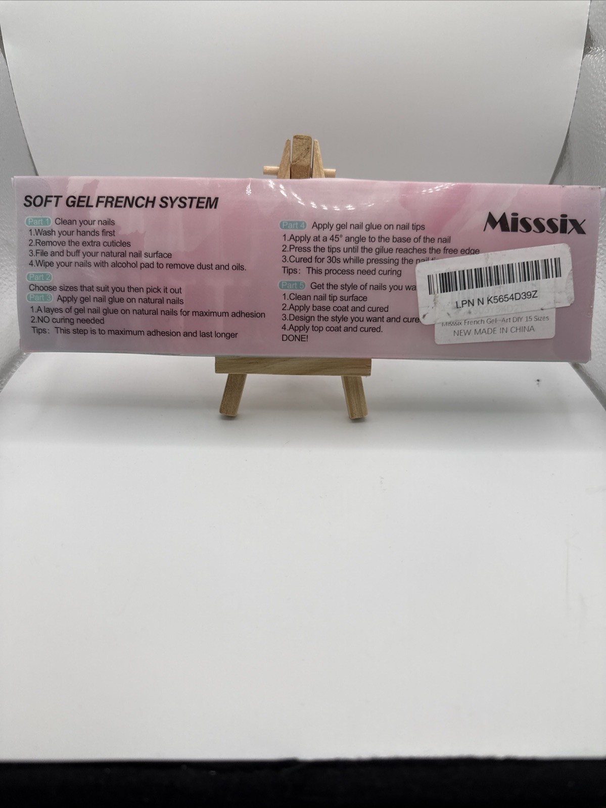 Pre- Lasting Gel Tips Internal Matte Texture – New! Great Price!