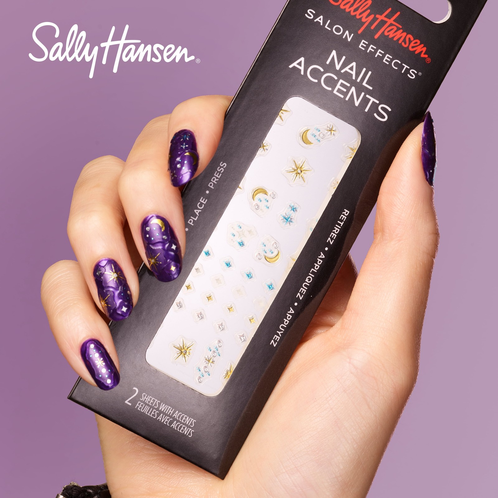 Sally Hansen Salon Effects Nail Accents, Princess Cut