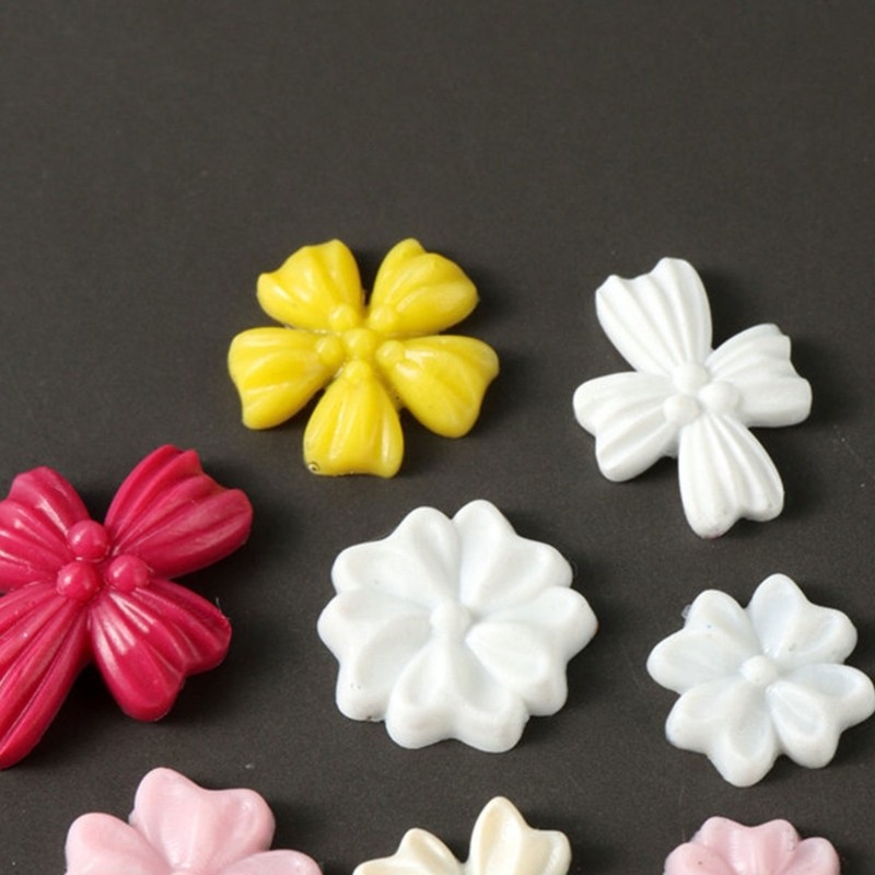 Flower Resin Nail Art Decorations Mold Silicone Nail Carving Mold Nail Art Tools