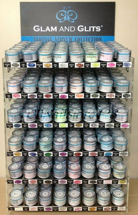 Glam & Glits – FANTASY Acrylic Collection Shades #530-547- Pick Any Color