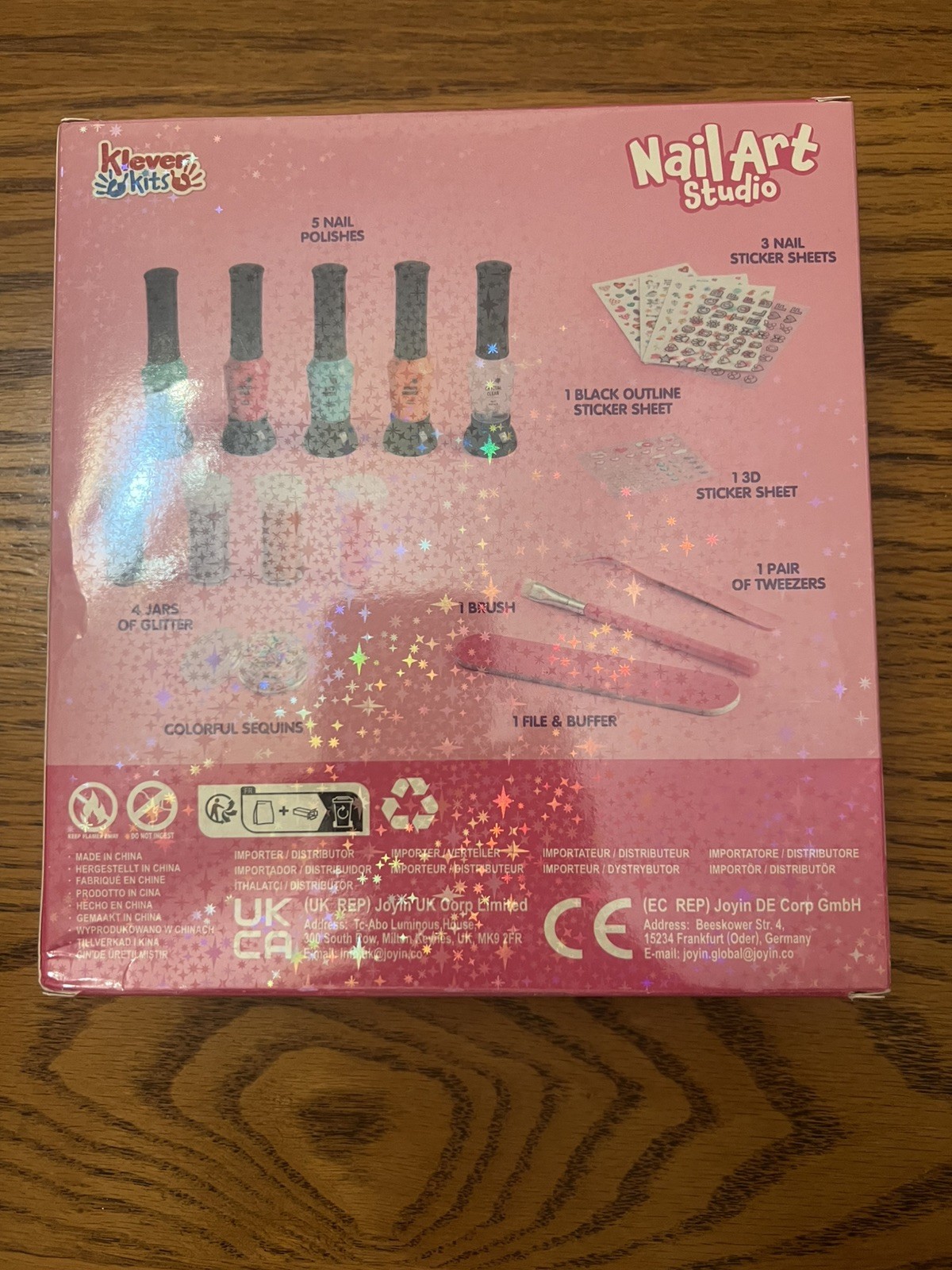 Kids Nail Polish Set, Nail Art Kit for Girls, Birthday Gifts for Girls Ages 7 an