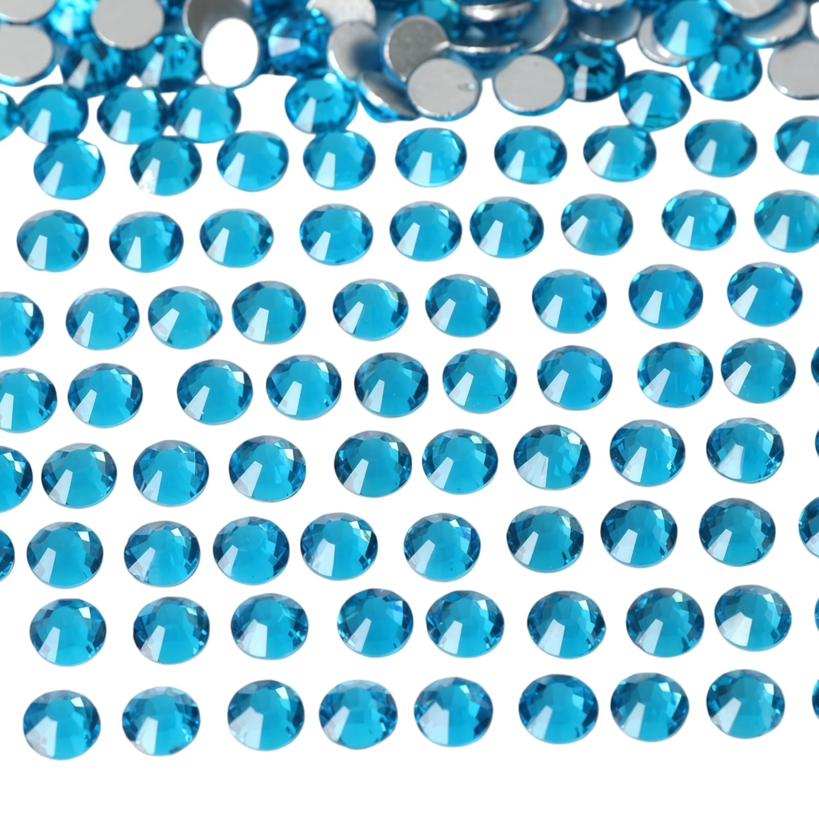 Diamonland Flatback Glass Crystal Rhinestones Rounds Gems for Bedazzling Nail…