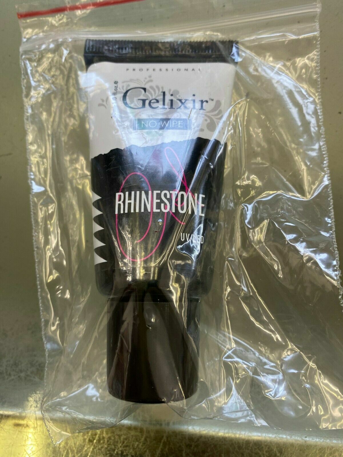Gelixir Rhinestone Glue Gel UV/LED No Wipe 30 ml 1.0 oz