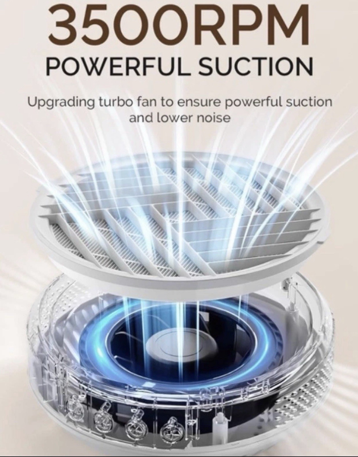 MelodySusie Nail Dust Collector And UV Nail Lamp Combo