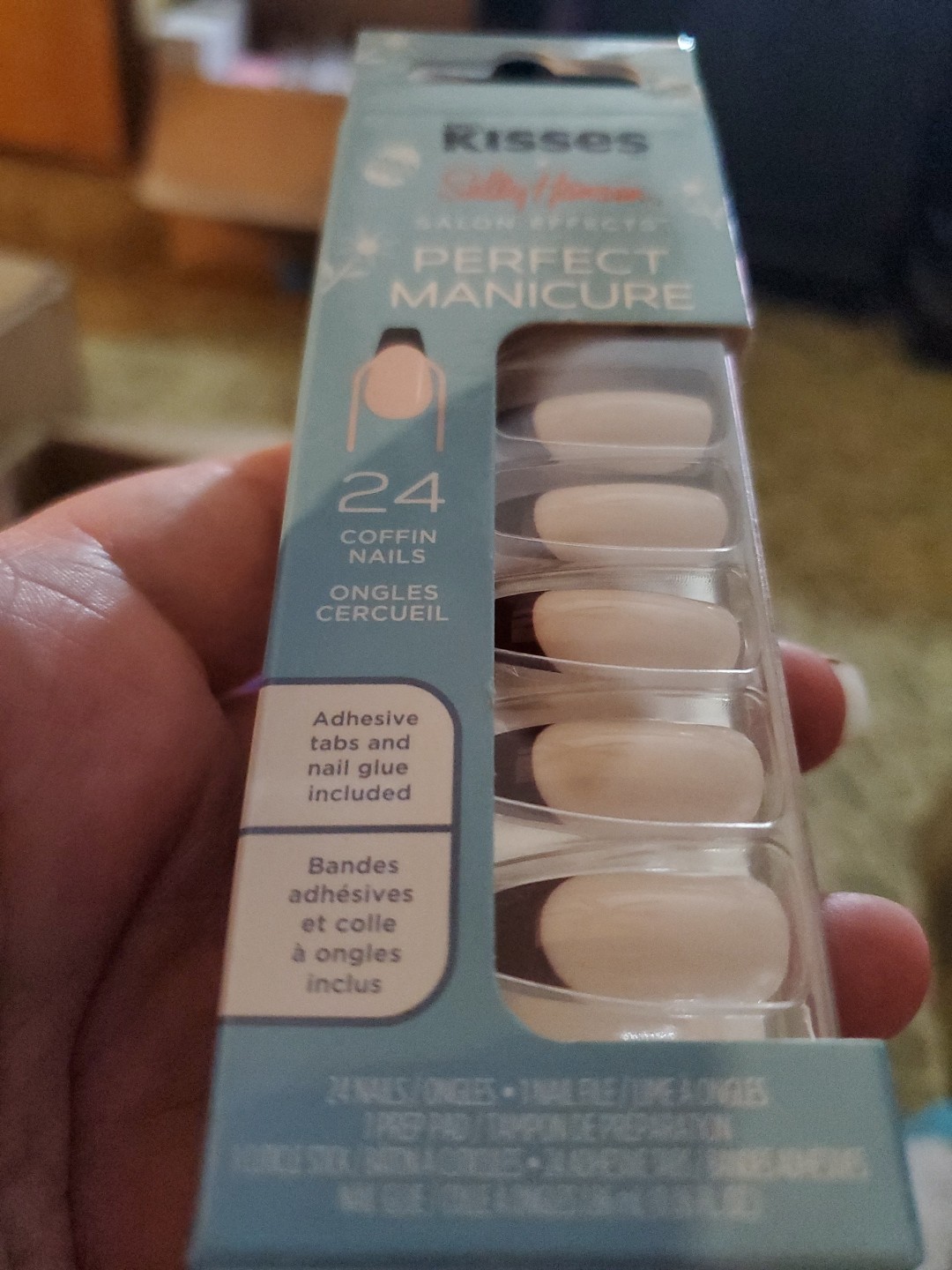 Lot Of 2 Sally Hansen Salon Effects Perfect Manicure x Hershey’s Kisses