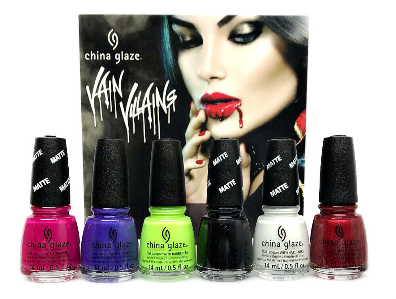 China Glaze Nail Lacquer – VAIN VILLAINS Halloween 2022 Collection Pick Any .5oz