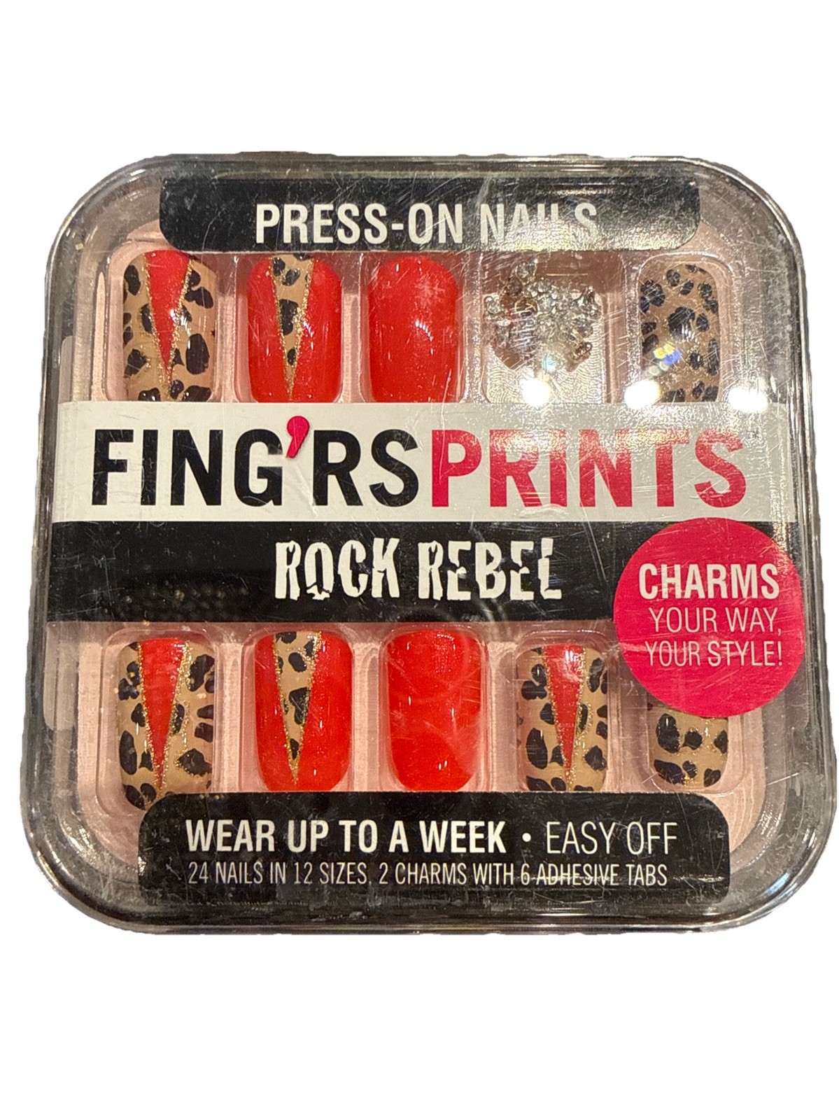 fing’rs press on nails – Rock Rebel With Charms