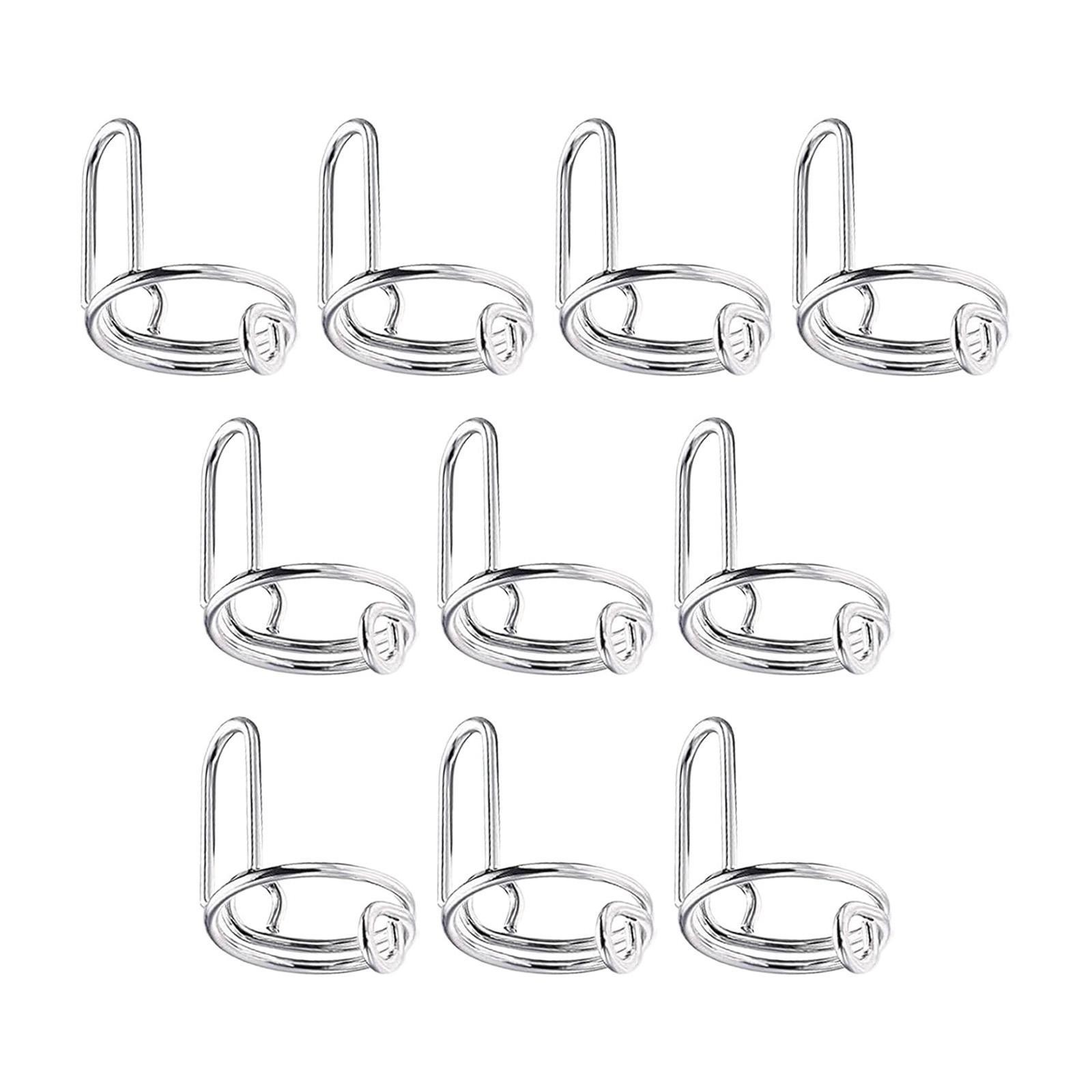 10x Fingernail Rings Nail Rings for Acrylic Nails Halal Nail Rings Set