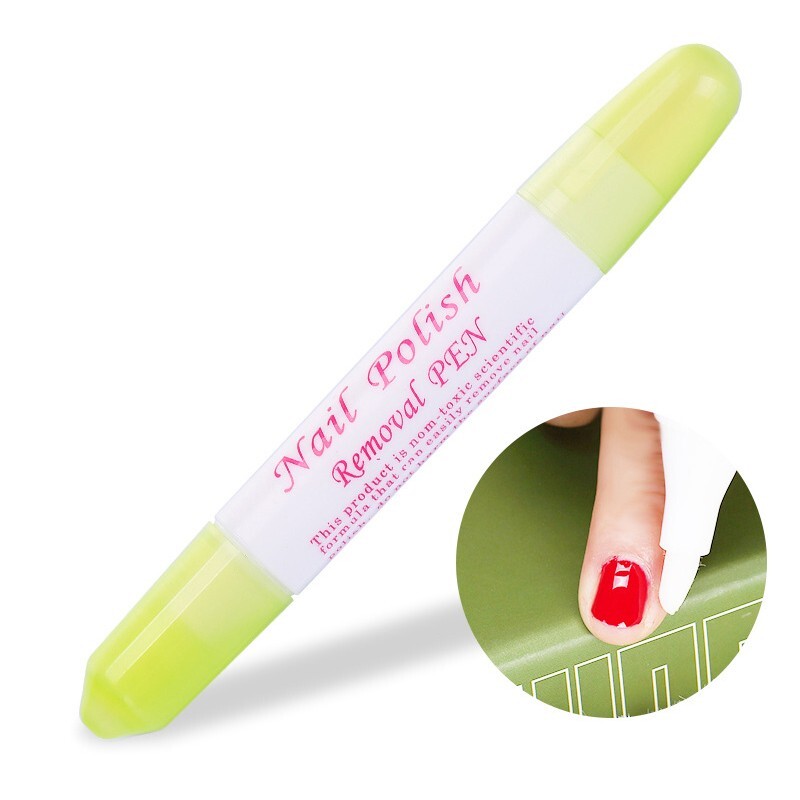 1 PC NAIL POLISH REMOVER Corrector Pen Art Varnish Correction Pens+ 3 Tips FREE