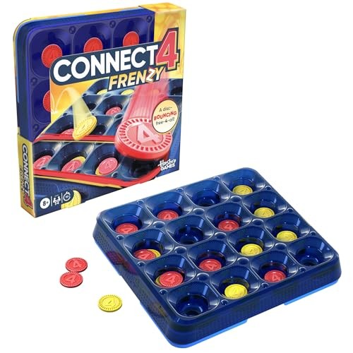 Connect 4 Frenzy Game | Bounce Discs 4 The Win | Family Party Not Applicable