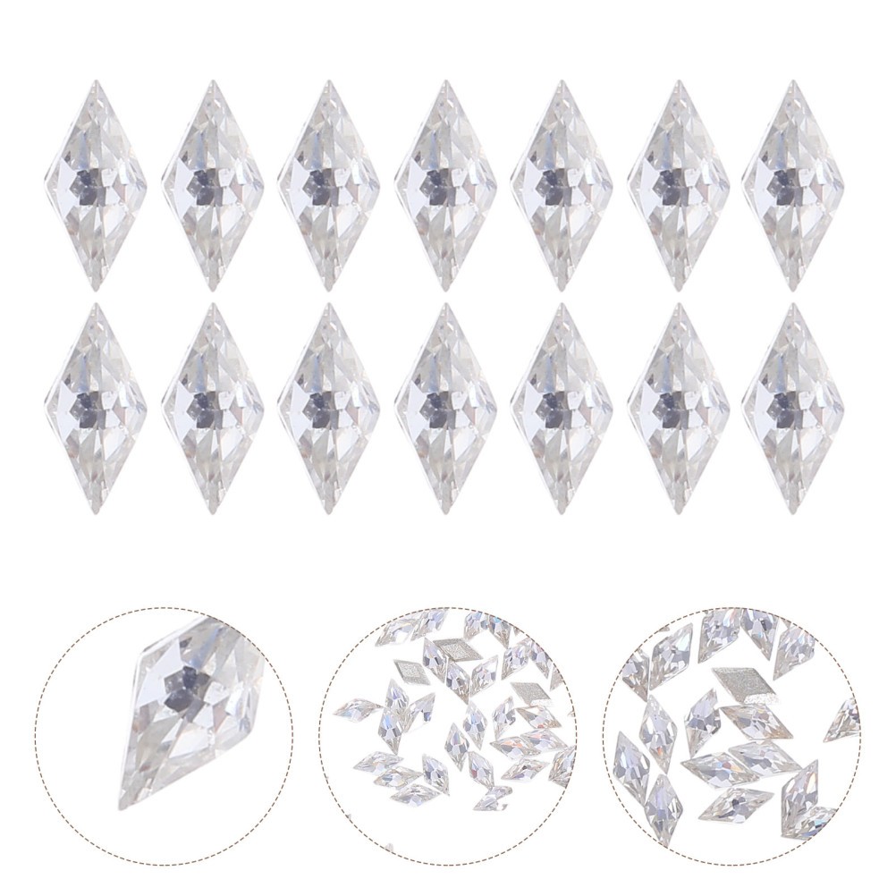 200 PCS Tiny Jewels for Nails Jewelry Charms Gems Art Rhinestones