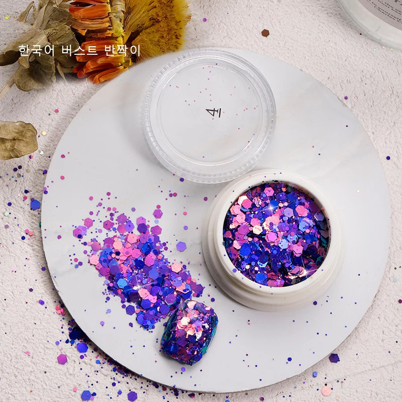 Korean Nail Glitters