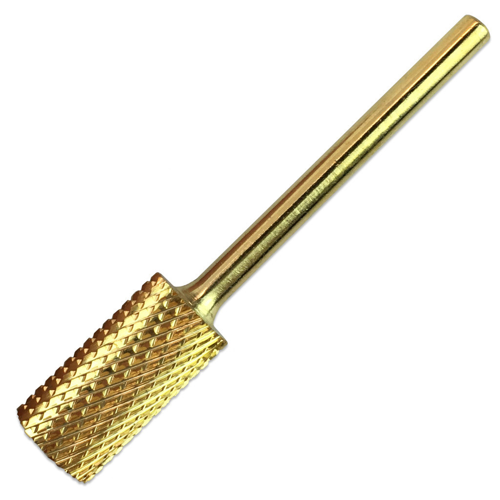 High Quality Nail CARBIDE Bit For 3/32 Electric DRILL Gold Color Fine Large Head