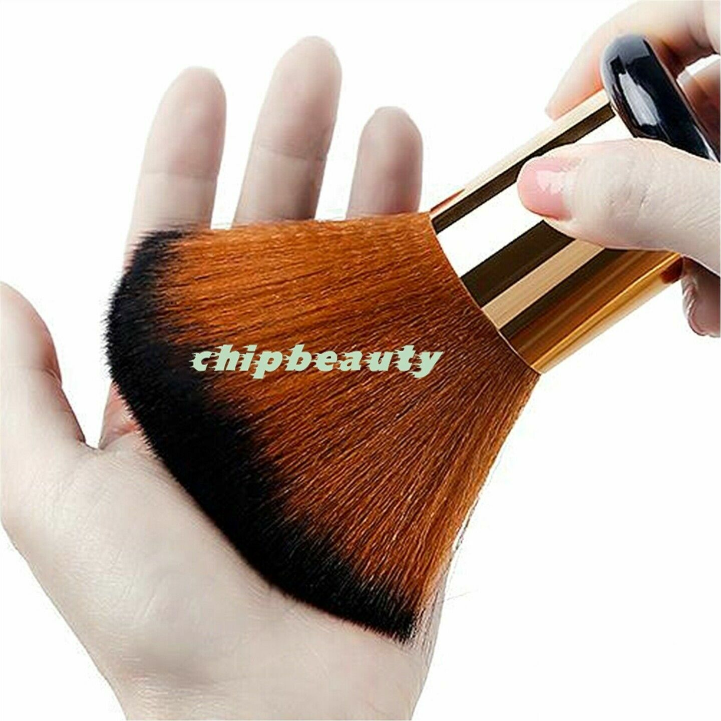Makeup Nail Art UV Nail Dust Brush Remover Manicure Acrylic Dipping Powder Clean